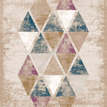 Ковер PN037B - BROWN / BROWN - Прямоугольник - коллекция PANAMA