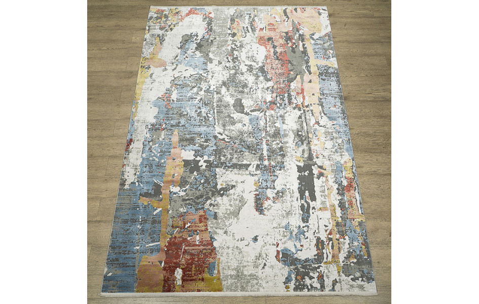 Ковер ДИЗАЙН M313P ЦВЕТ CREAM / BLUE