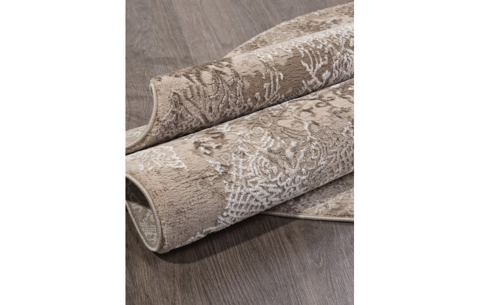 Ковер 03851B - BROWN / BROWN - Круг - коллекция ARMINA