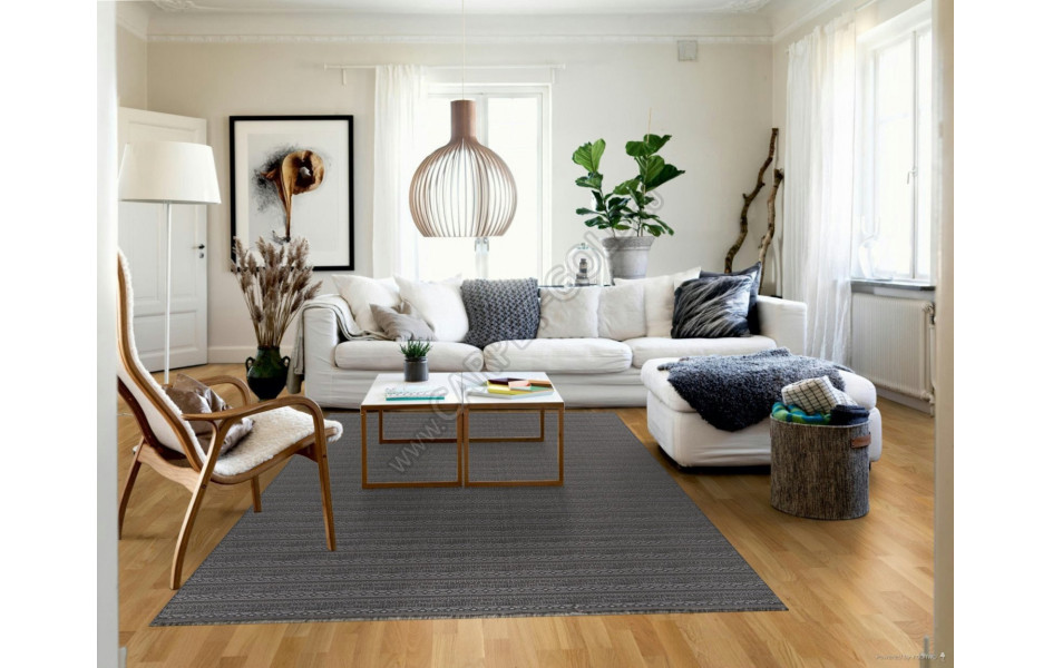 Ковер 09634 - ANTHRACITE - Прямоугольник - коллекция MODEL